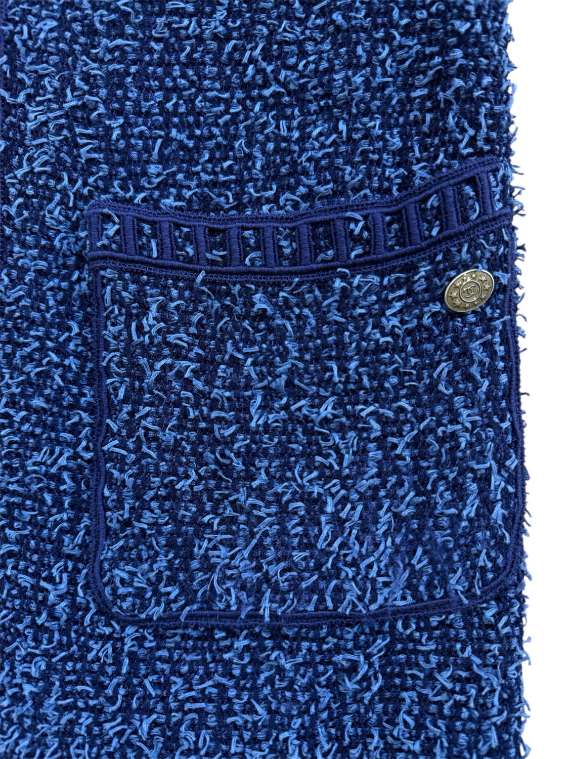 샤넬 트위드 슬리브리스 원피스 드레스 상품이미지6