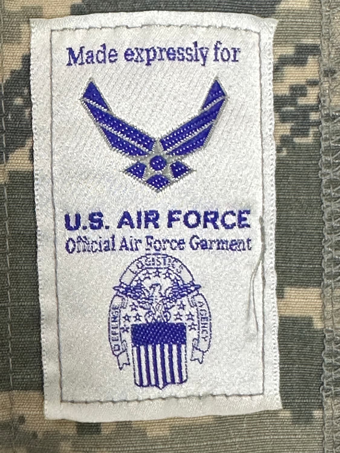 미공군 구형 ABU 전투복 상의 (S/S) (M) 상품이미지8