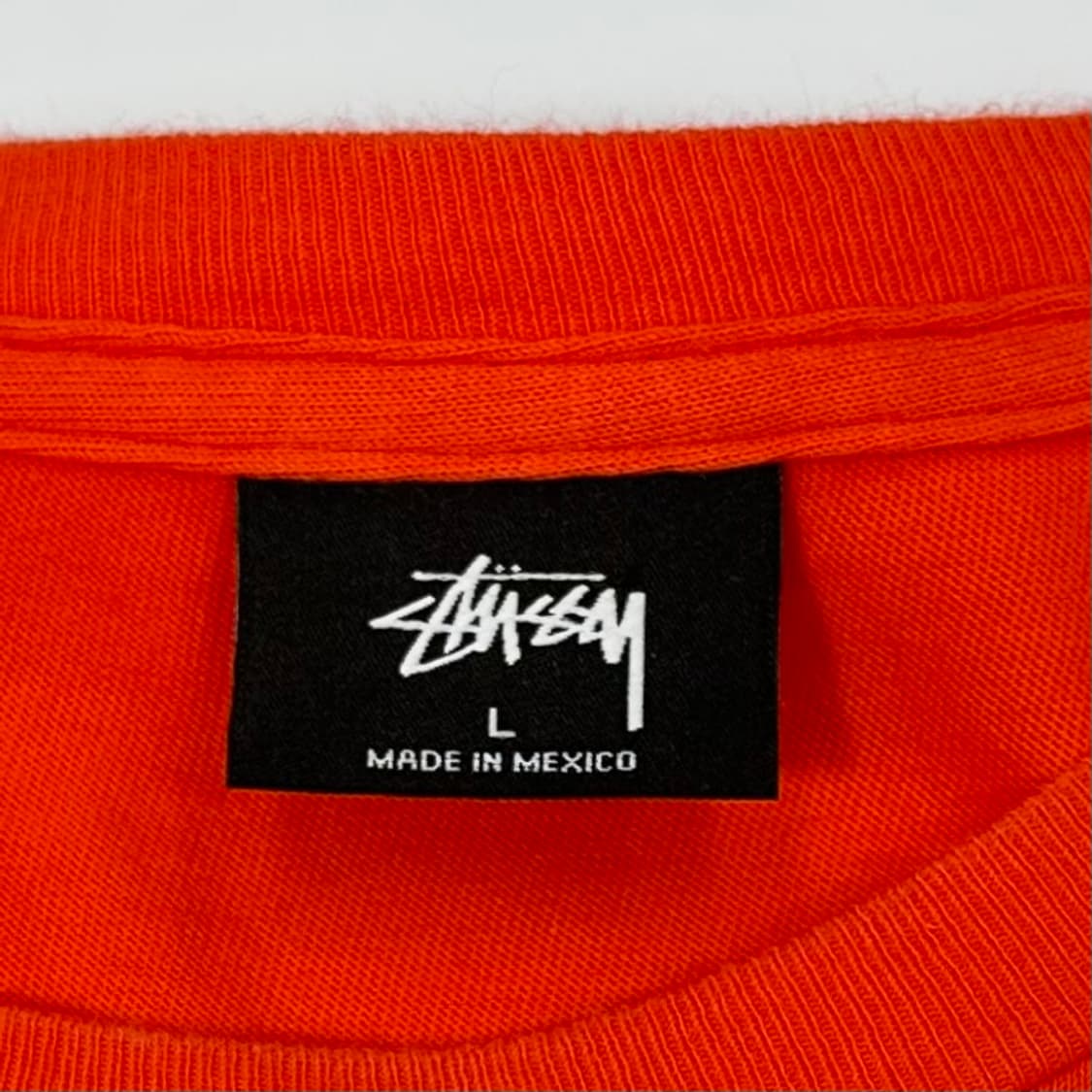 Stussy orange t-shirt 상품이미지8