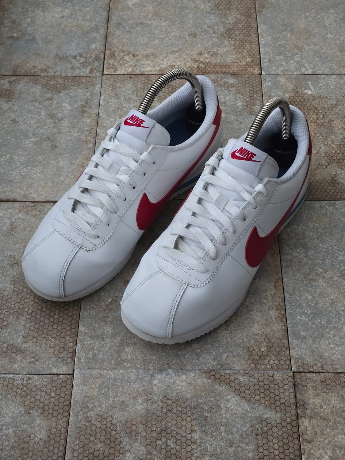 (265)나이키 코르테즈 레더 바시티 레드 상품이미지1