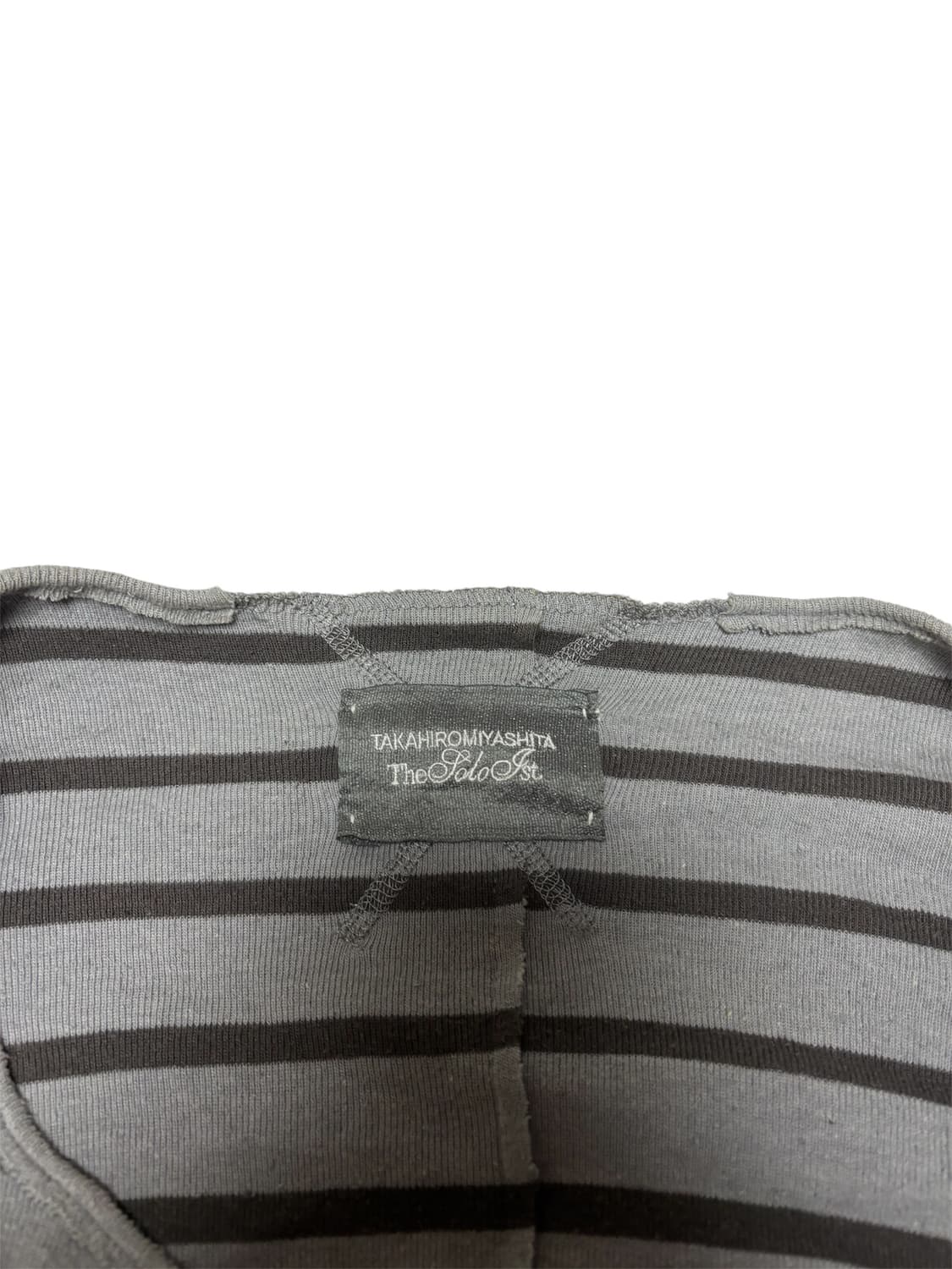 타카히로미야시타 더 솔로이스트 스트라이프 롱 슬리브 가디건 OS 상품이미지5