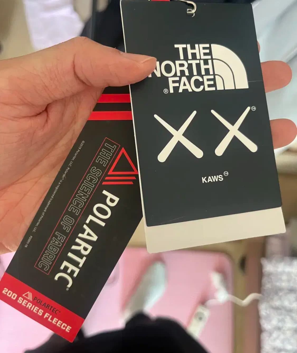 노스페이스 kaws카우스 데날리 후리스집업 xl 상품이미지3