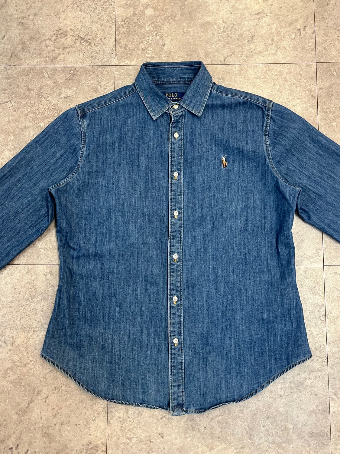 폴로 랄프로렌 데님 셔츠 M #csz2764 상품이미지4