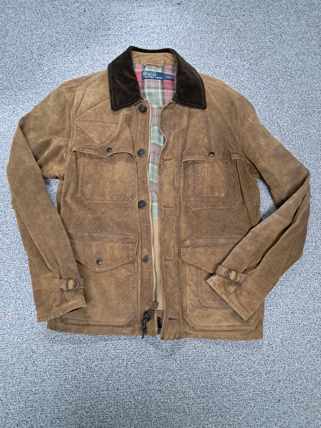 폴로 스웨이드 헌팅자켓 상품이미지1