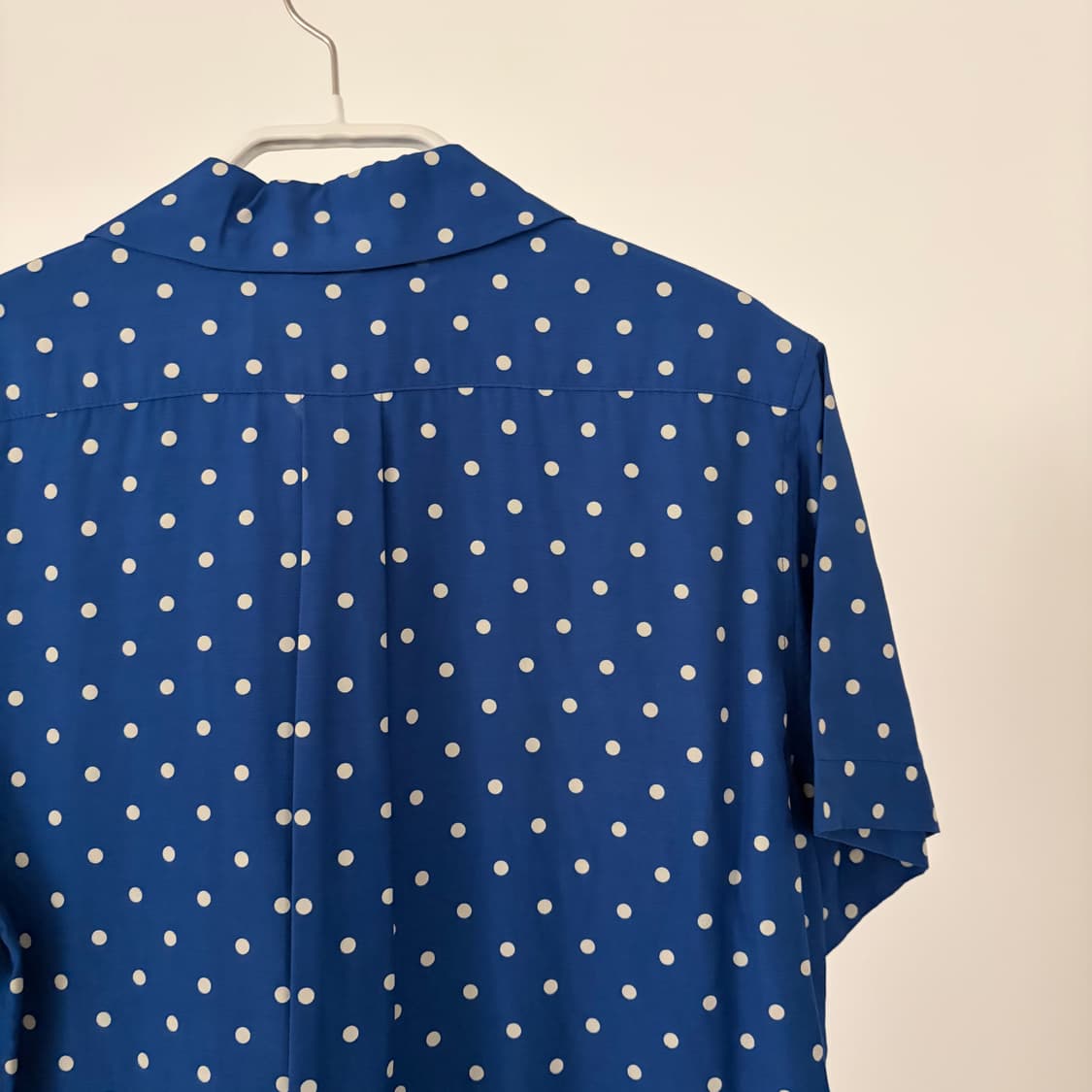 Polka Dot Round Collar Blouse 상품이미지6