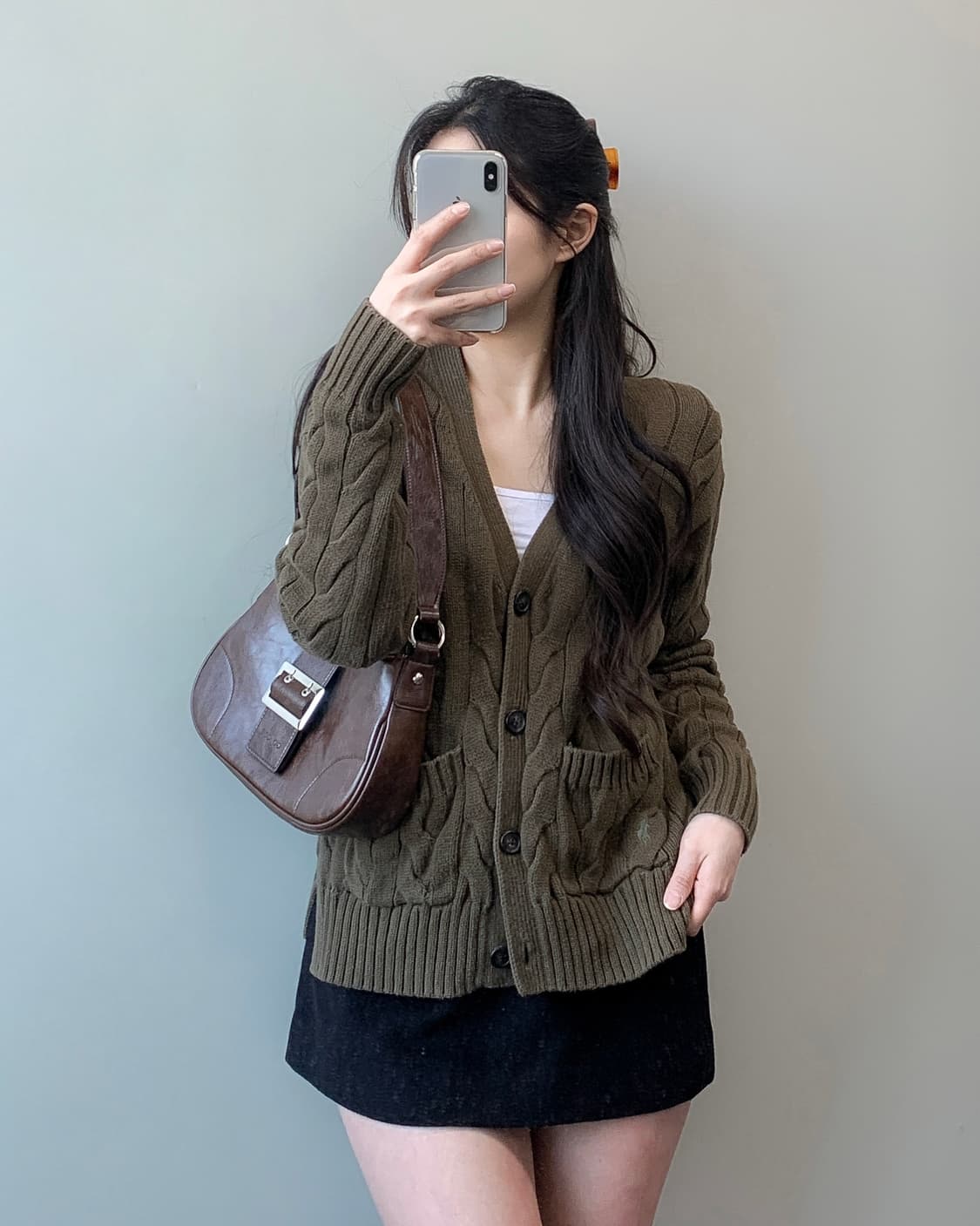 폴로 코튼 가디건 상품이미지2