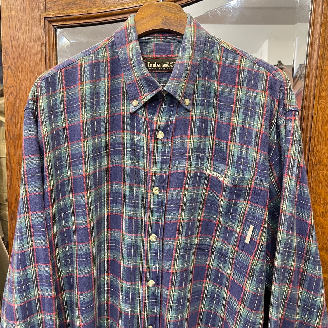 90's 팀버랜드 레터링 셔츠 상품이미지2