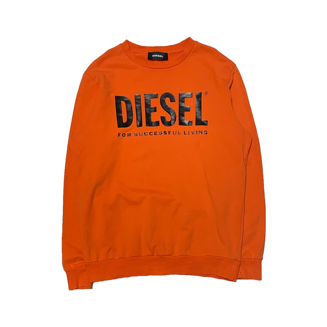 DIESEL 디젤 오렌지 맨투맨 상품이미지1