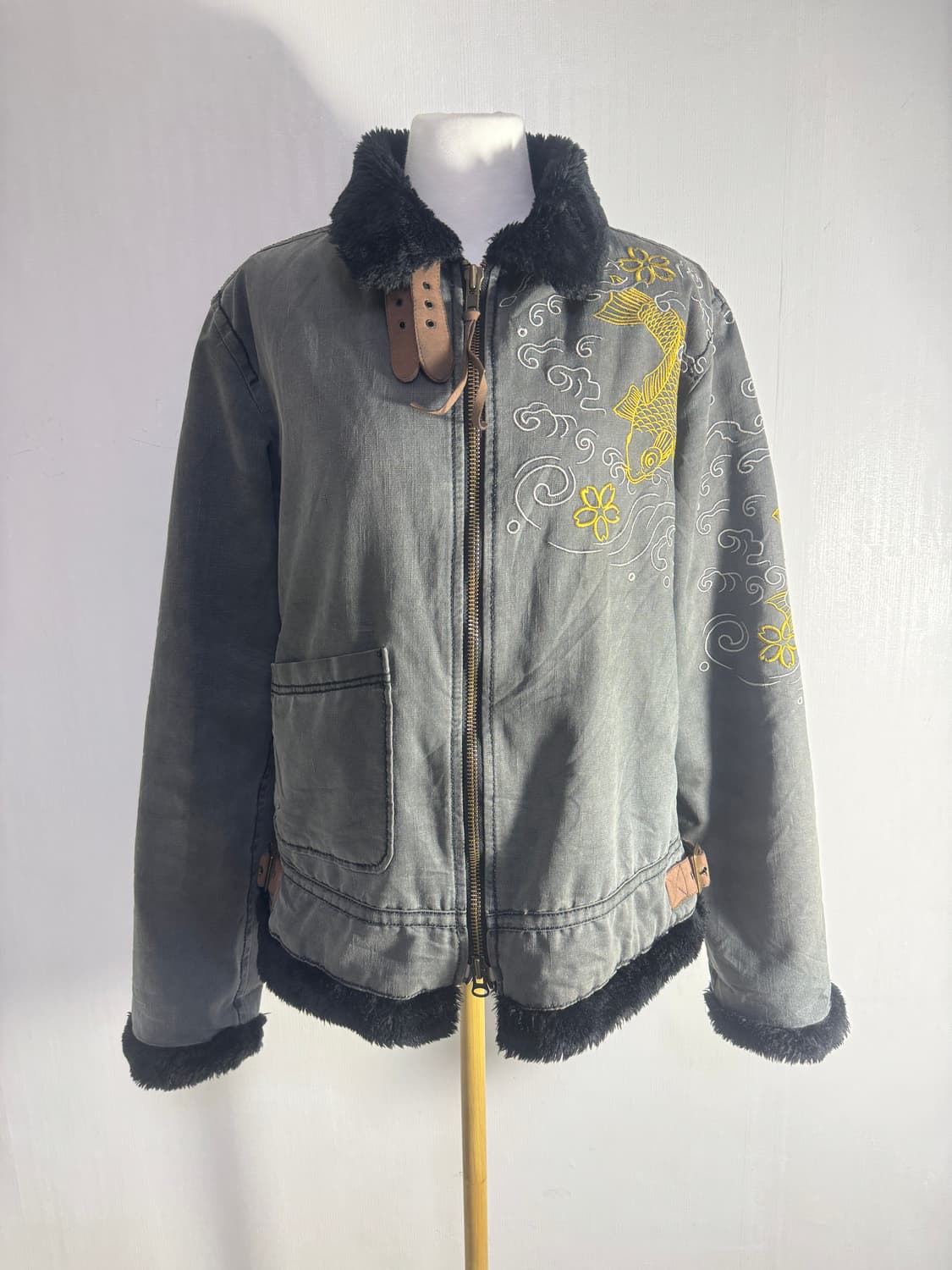 Kula by eternal 오리엔탈 자수 무스탕 y2k 오즈온  상품이미지3