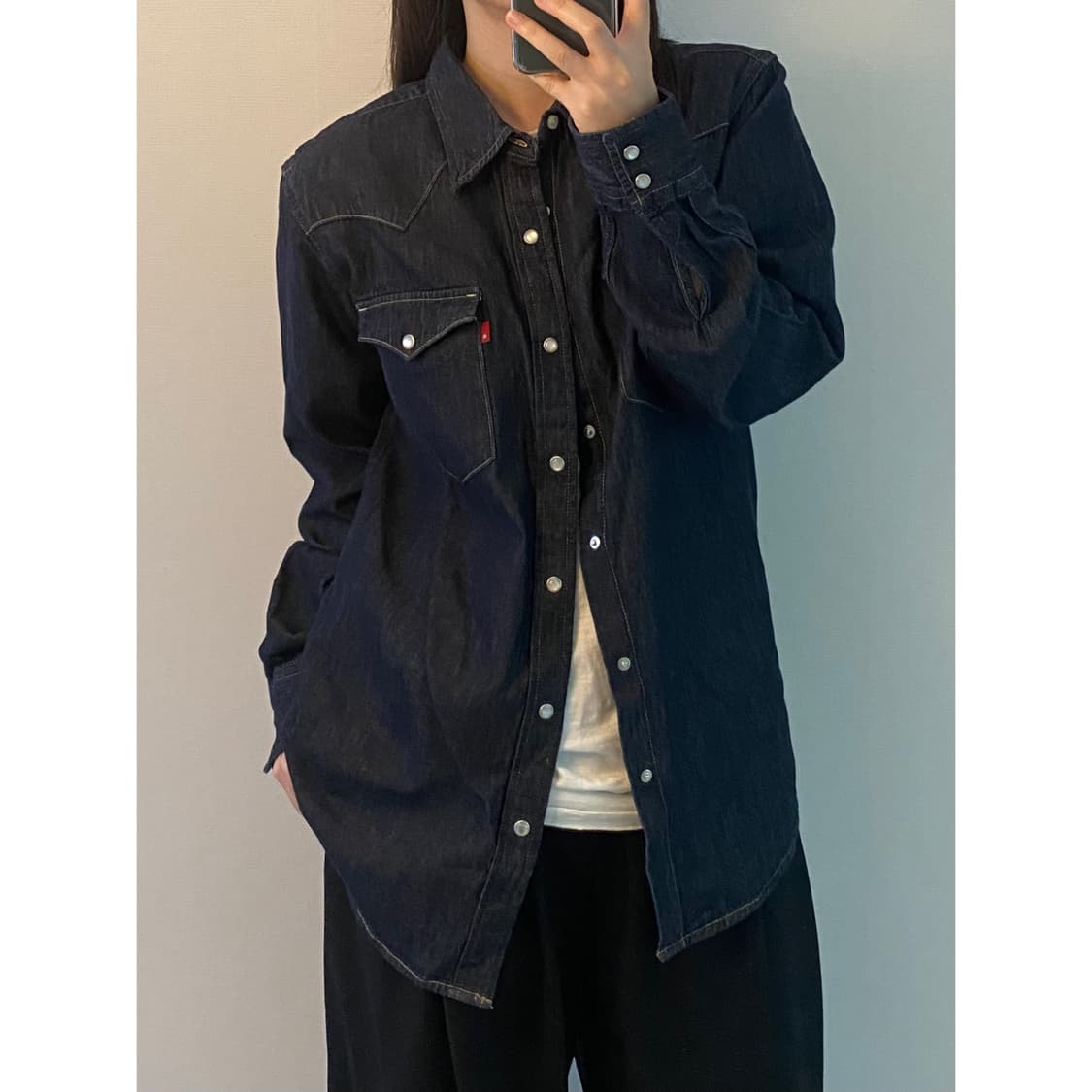 리바이스 데님셔츠 상품이미지1