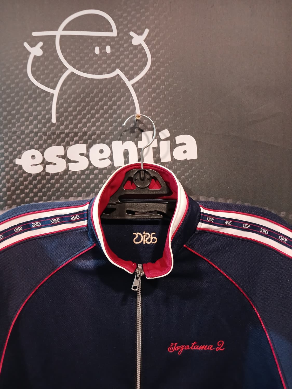 아식스 네이비 버건디 올드스쿨 져지 상품이미지2