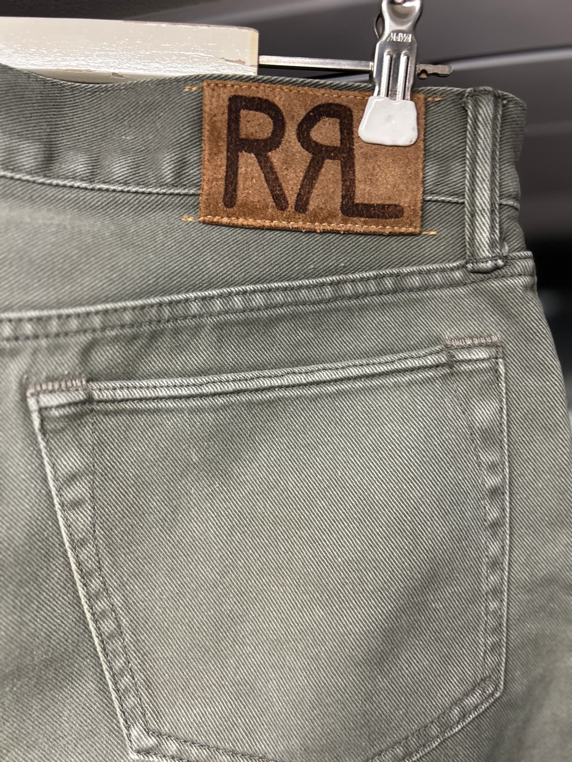 RRL 올리브 헤비코튼 불 데님 34 상품이미지2