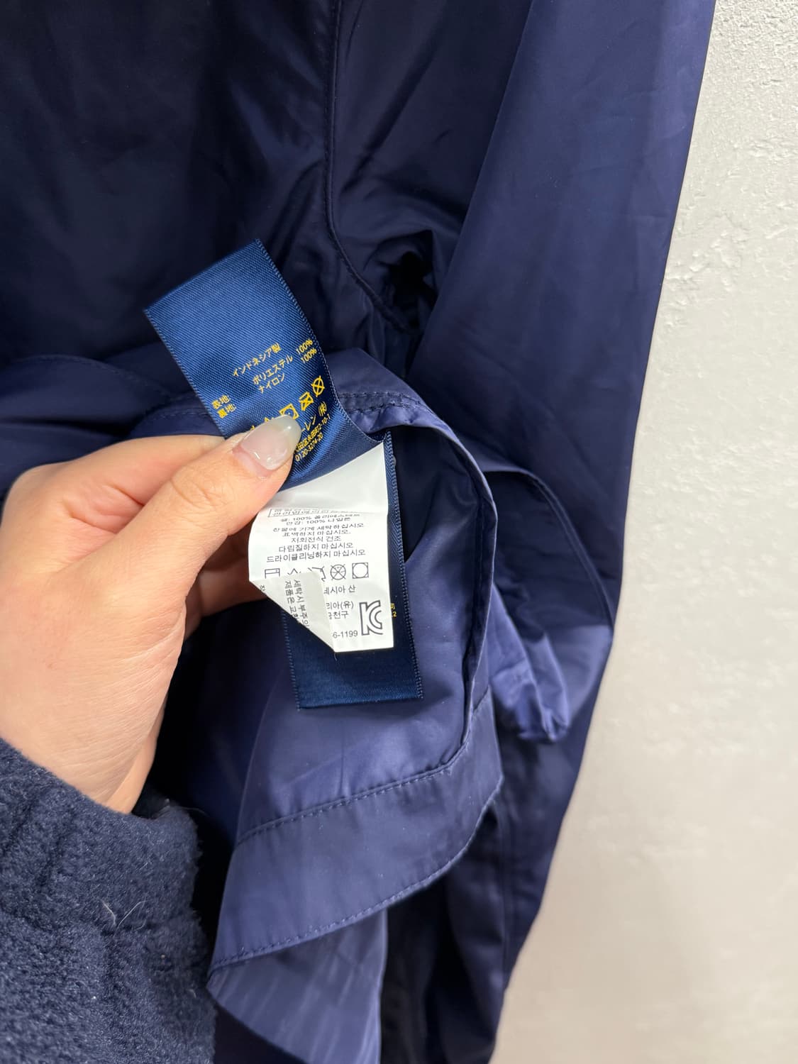 폴로 랄프로렌 골프 후디드 야상 자켓 바람막이 L 상품이미지7