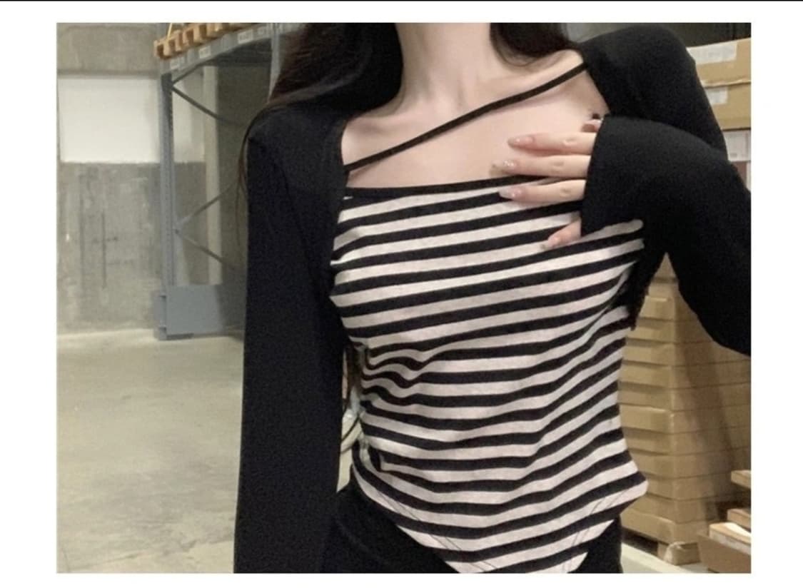 스트라이프티셔츠 2xl 상품이미지1