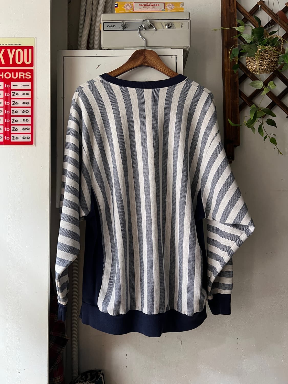 [XL]90's Made in USA NAVAL 아카데미 스웻셔츠 상품이미지7