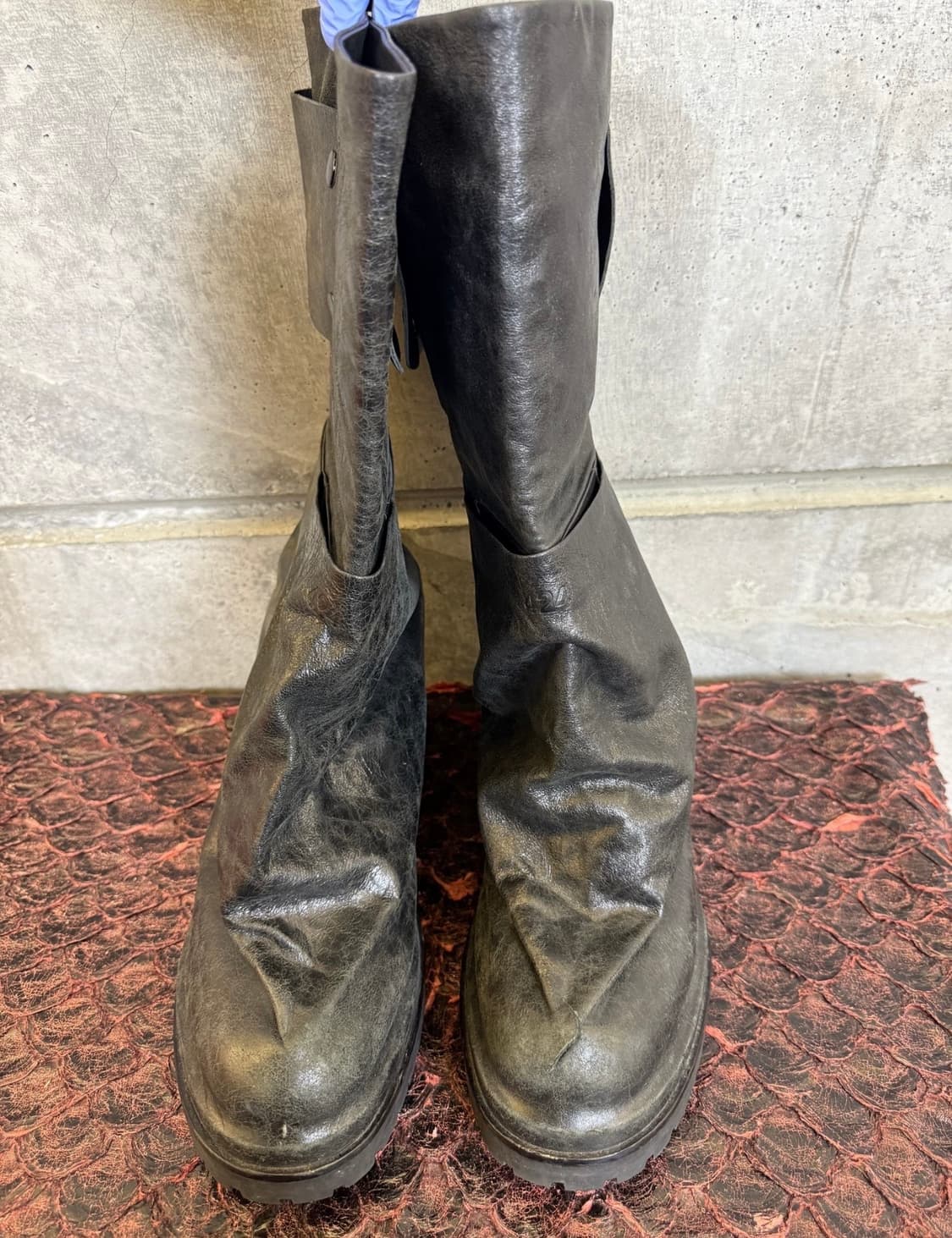 424 leather dragon rider boots  상품이미지5