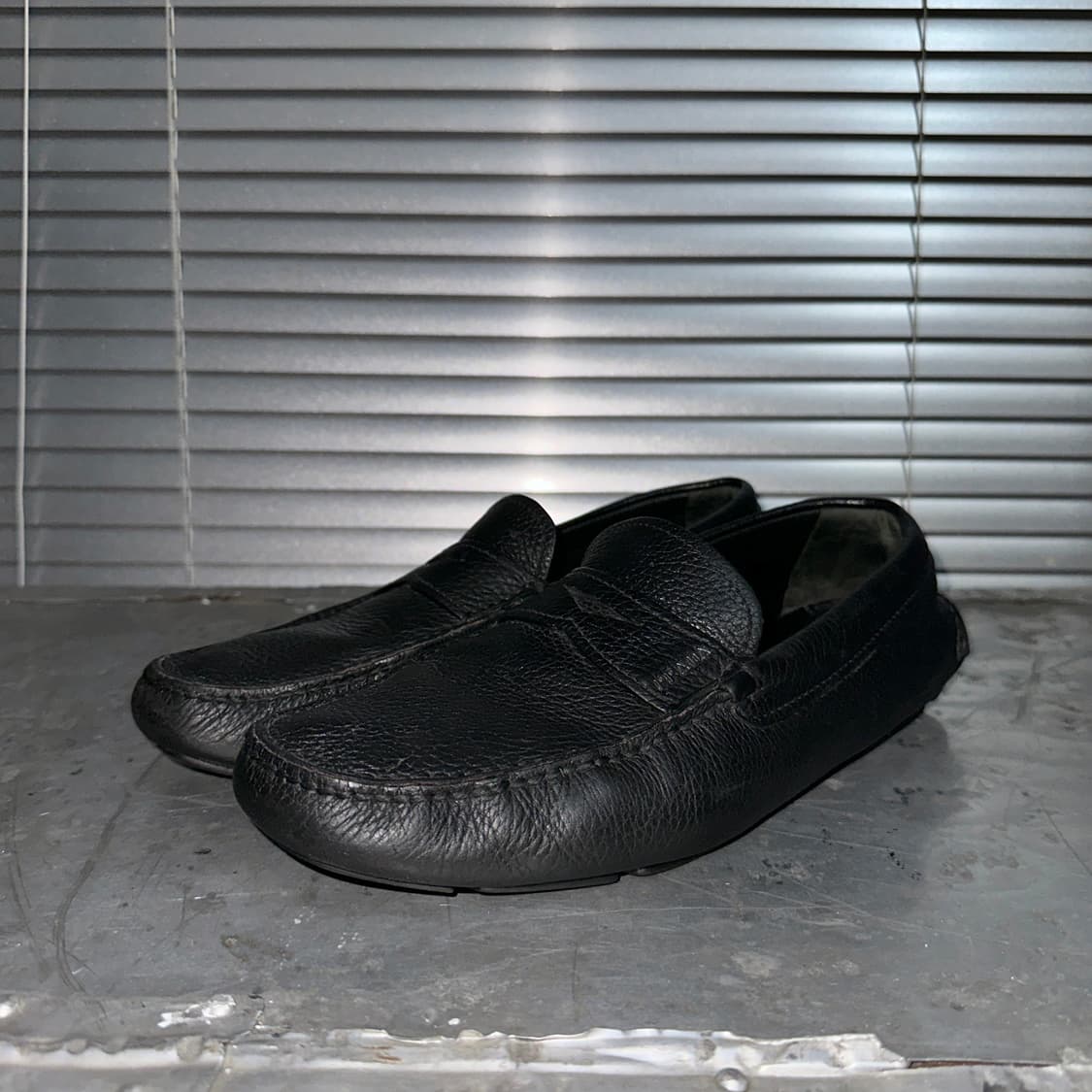 00s 프라다 가죽 드라이빙 로퍼 상품이미지2