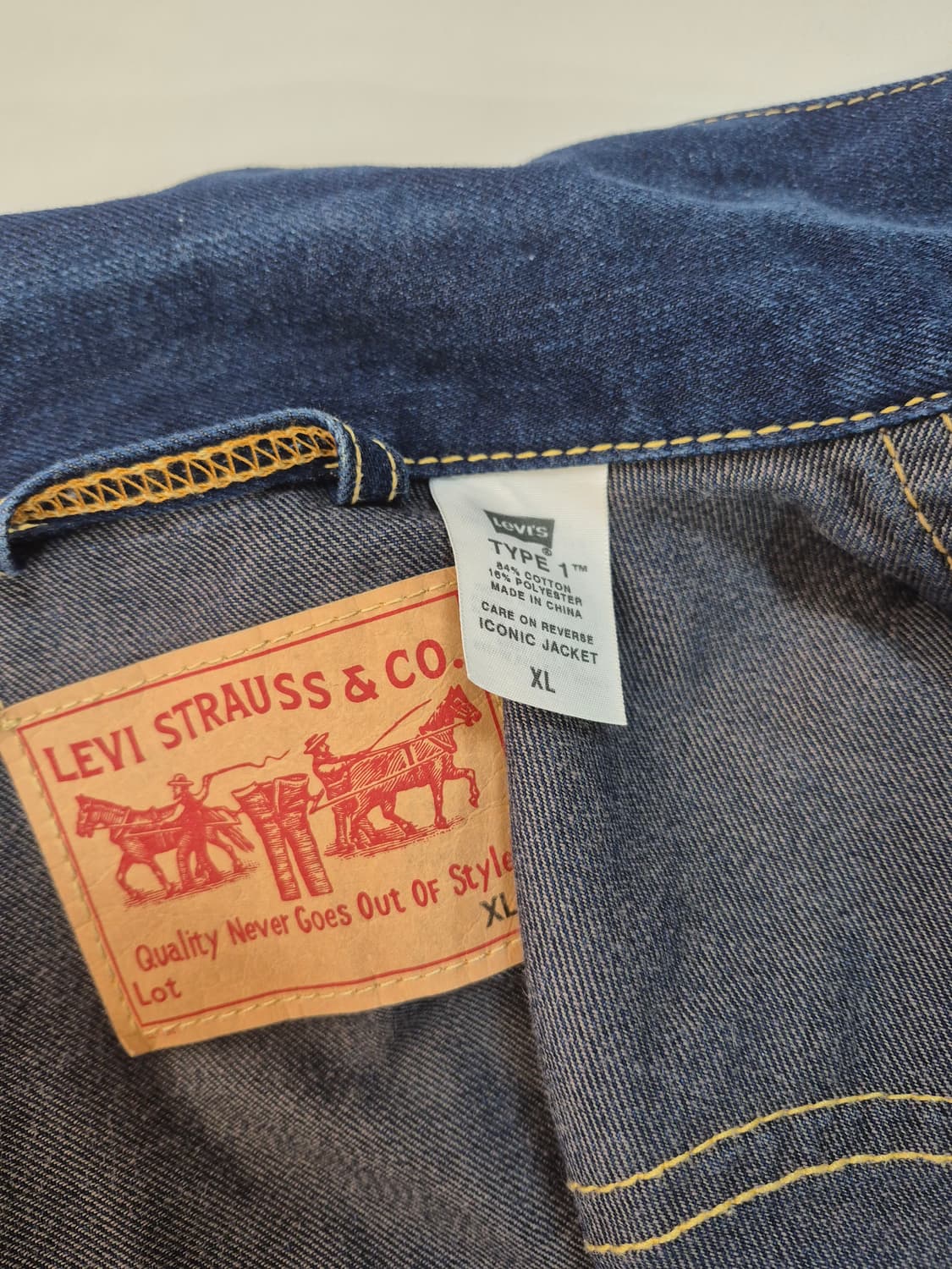 XL)리바이스 데님 트러커 자켓 상품이미지5