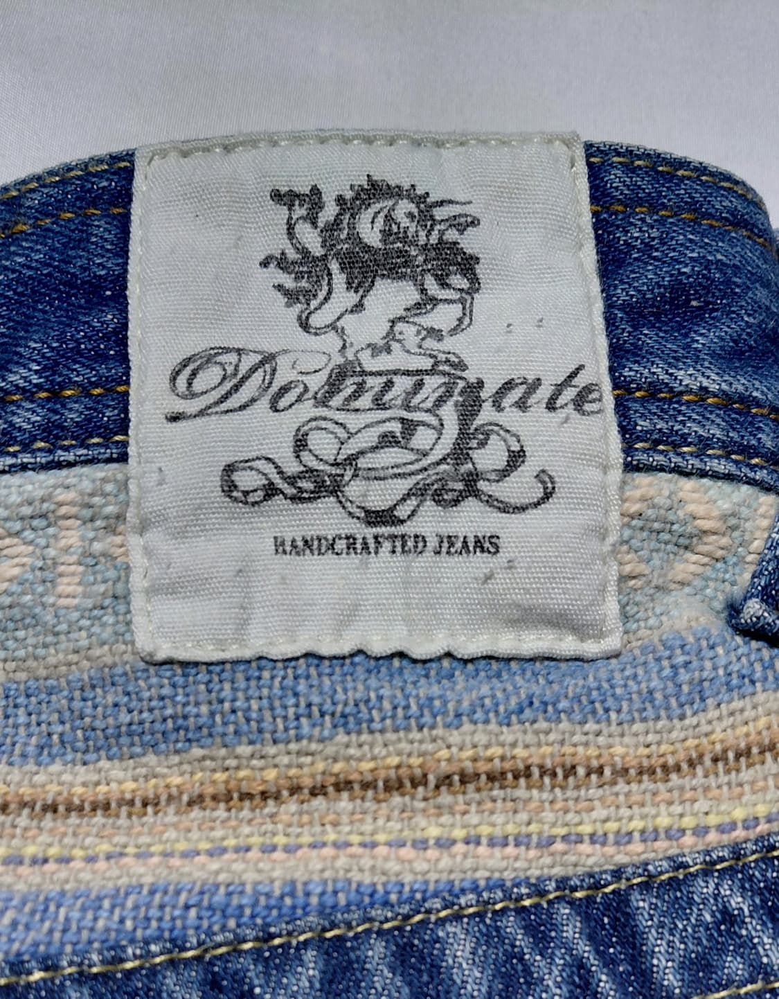 [M] 도미네이트(Dominate) 에스닉 포인트 빈티지 데님 반바지 상품이미지10