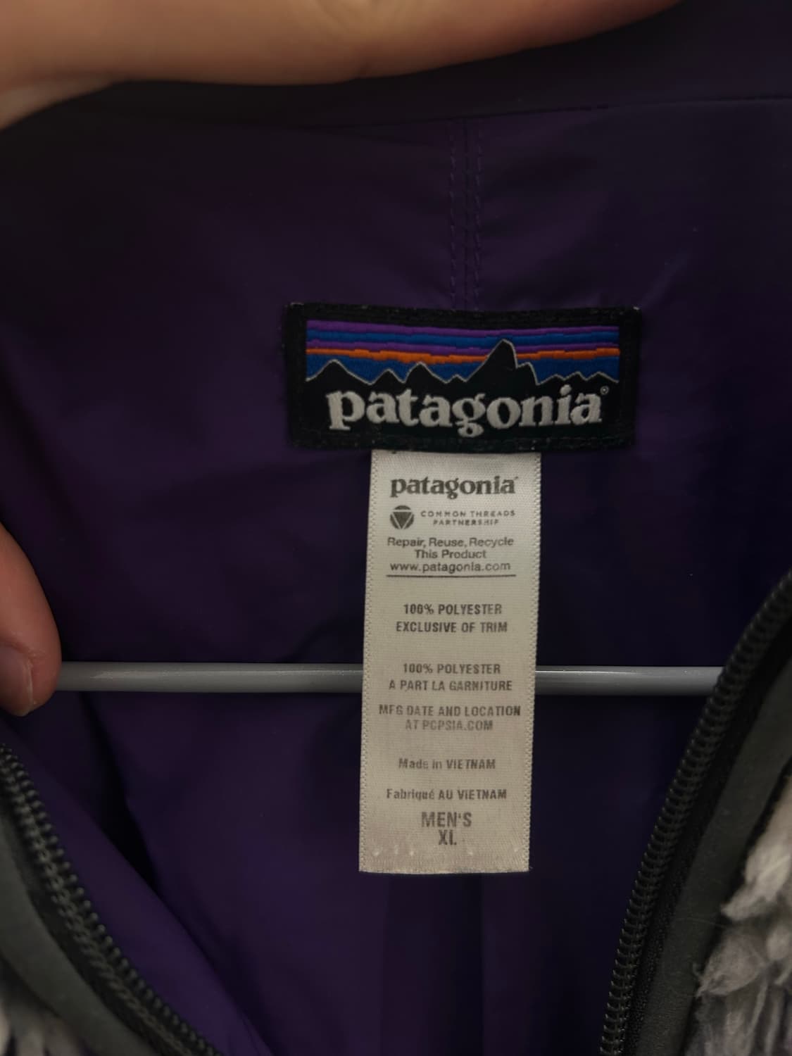 파타고니아 딥파일 아즈텍 플리스 후리스 XL 상품이미지3