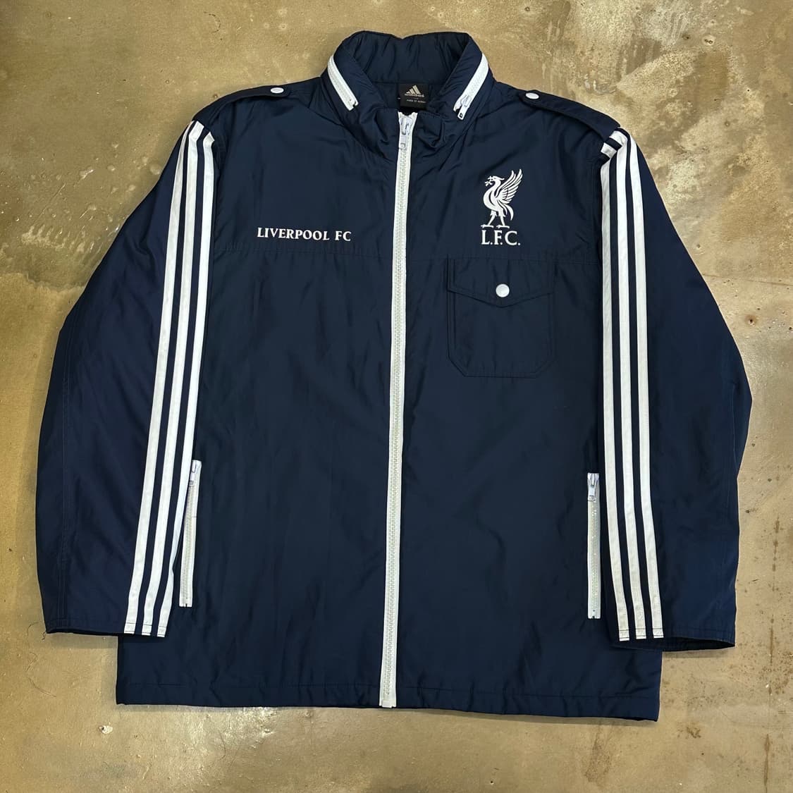 110 아디다스 리버풀 FC 네이비 바람막이 상품이미지2