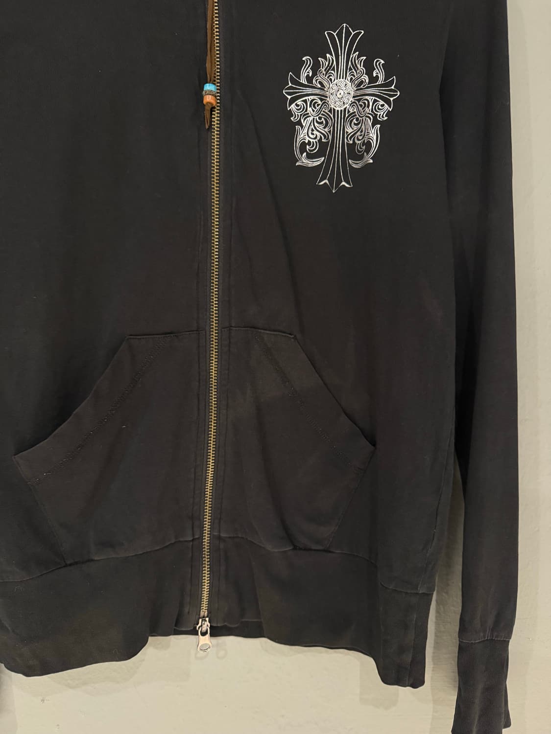 chrome printing detail 2-way hood zip-up 상품이미지7