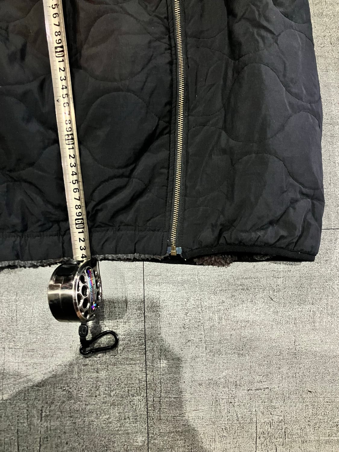 일본빈티지 올드스쿨스트릿 사이드지퍼 윈터 양털자켓 상품이미지3