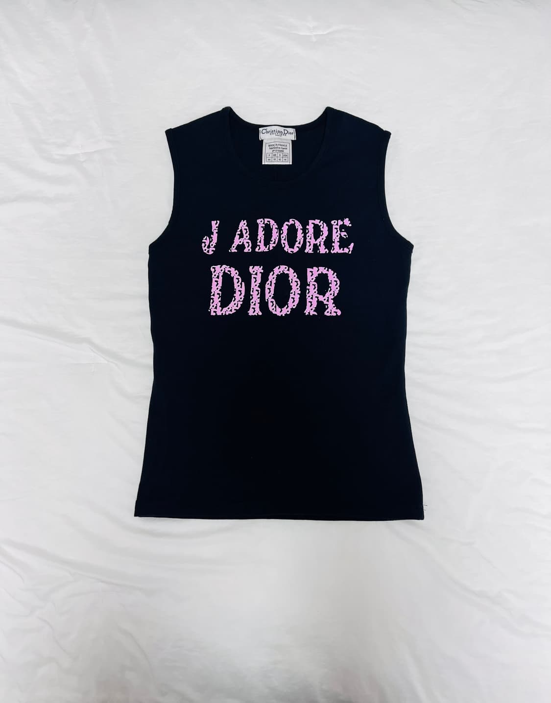 빈티지 디올 오블리크 슬리브리스 탑 상품이미지1