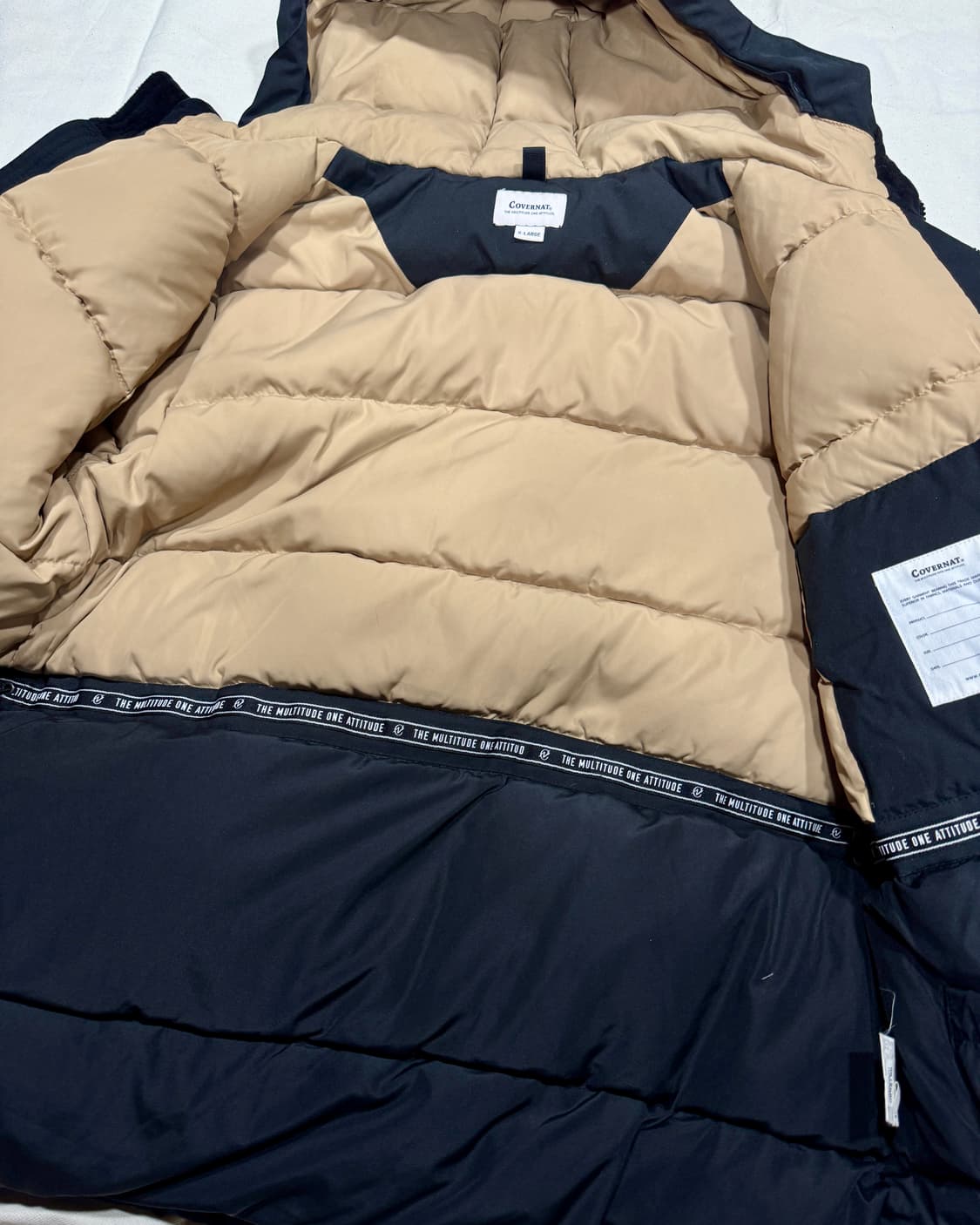 커버낫 덕다운 패딩 자켓 상품이미지3