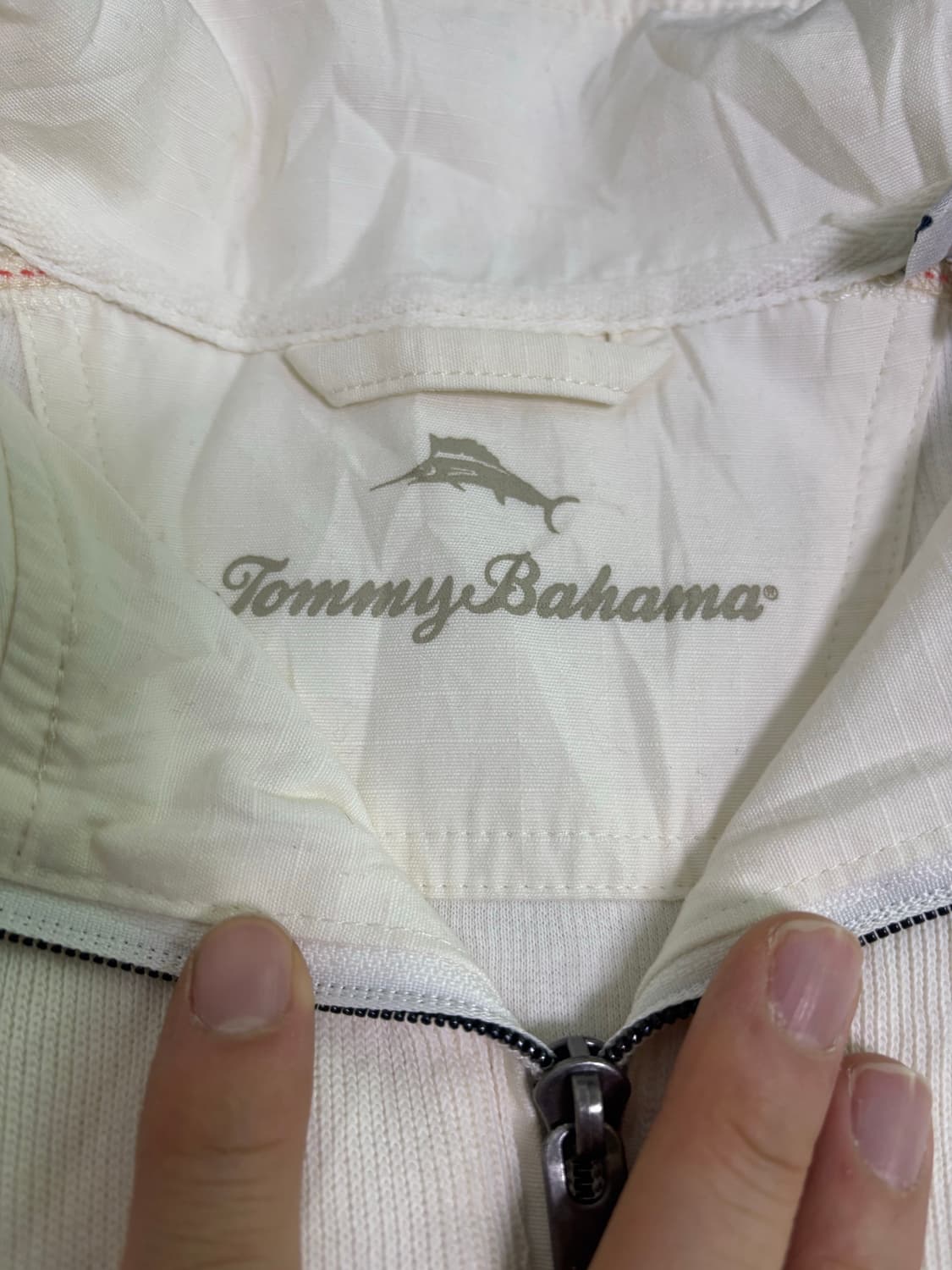 일본판 TOMMY BAHAMA 반집업 맨투맨 사이즈 105-110 상품이미지4
