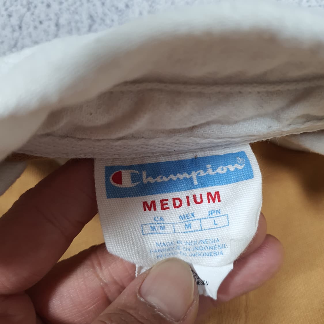 ✨ (바배) 챔피온 센터로고 배색 럭비 롱슬리브 상품이미지3