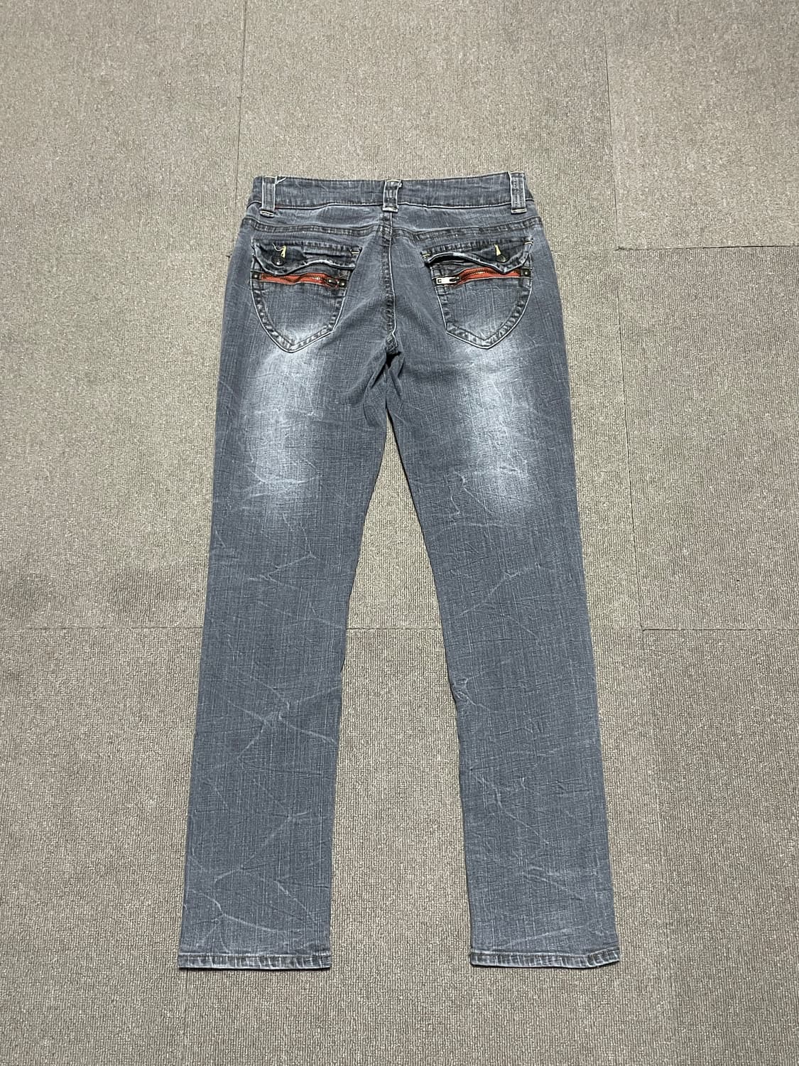 빈티지 페이드 워싱 데님 팬츠 상품이미지1