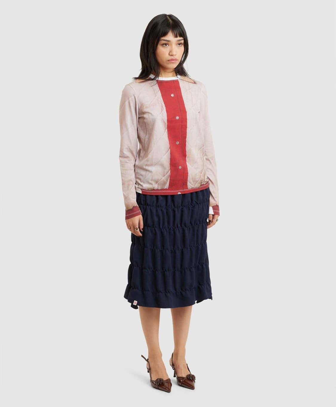 스테판 쿡 23aw 바시티 그래픽 롱슬리브 상품이미지2