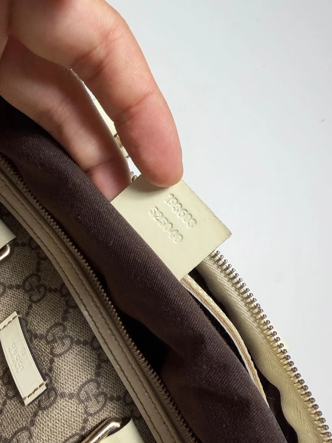 구찌 GUCCI 레더 트리밍 조이 보스턴 토트백 PR2265 상품이미지8