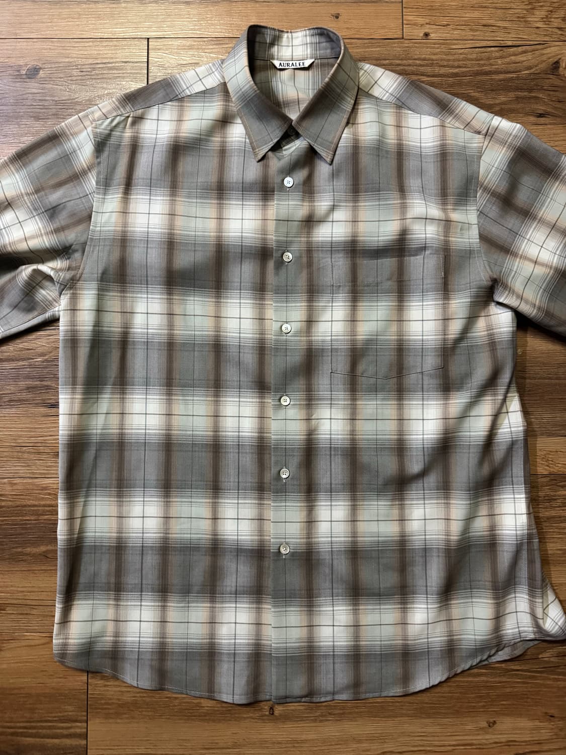 오라리 울 셔츠 4사이즈 상품이미지2