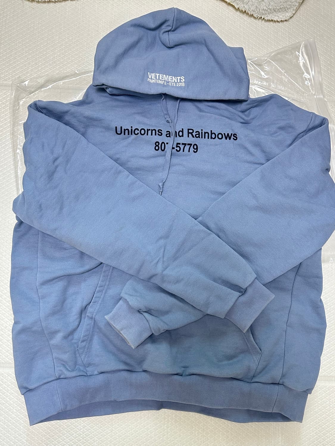 베트멍 유니콘후드 블루 L 상품이미지1