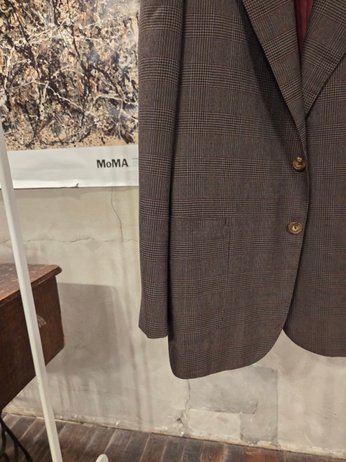 테일러블 와인라벨 트위드자켓  상품이미지6