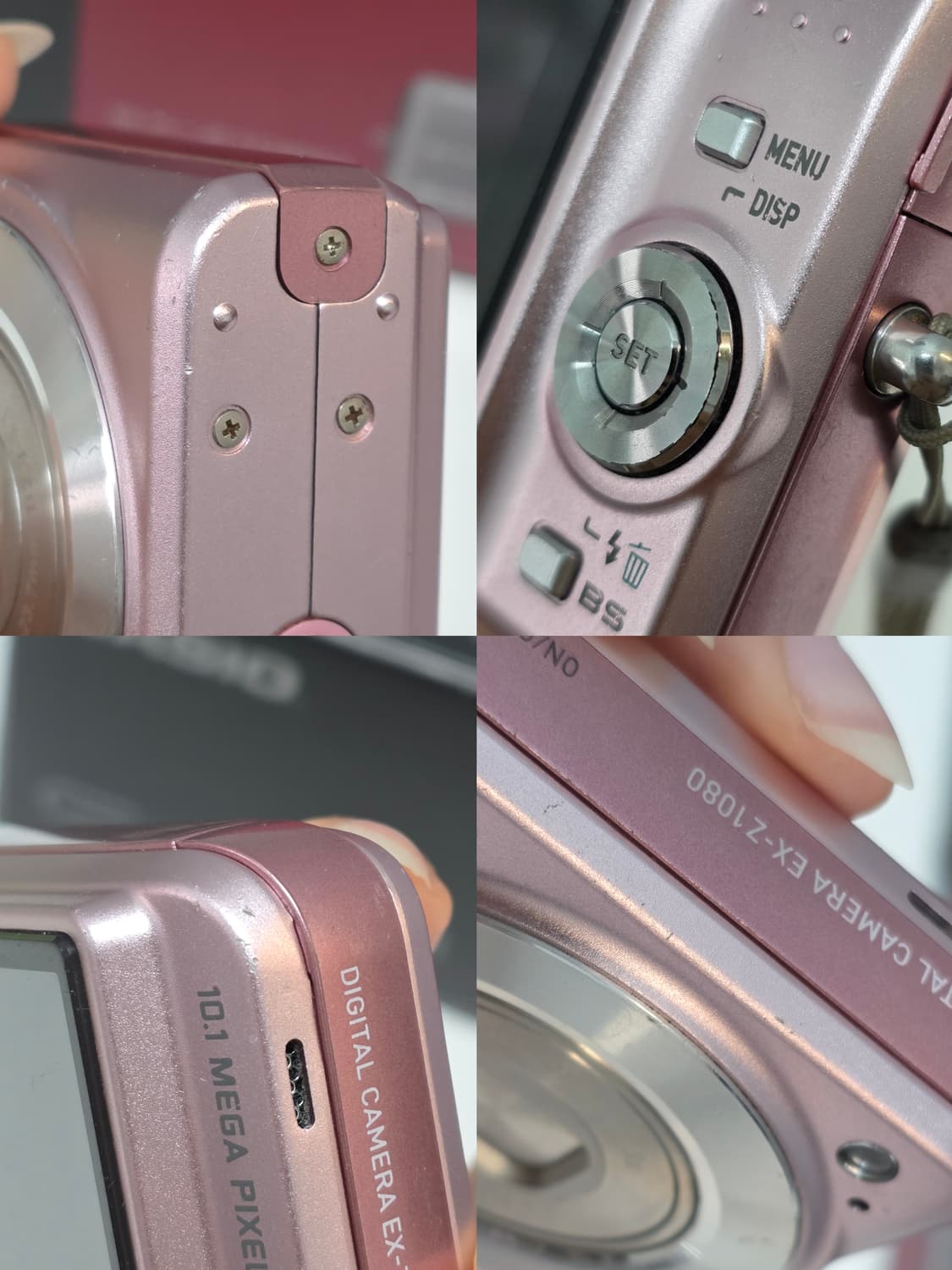 [풀구성 풀박스 핑크컬러🩷] CASIO EXILIM EX-Z1080 상품이미지7