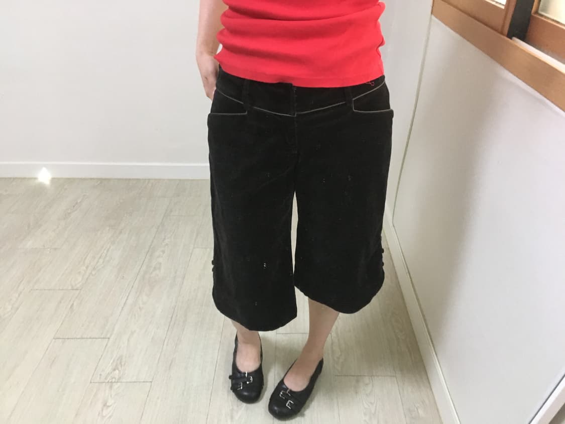 Vert dense wide-leg pants  상품이미지1