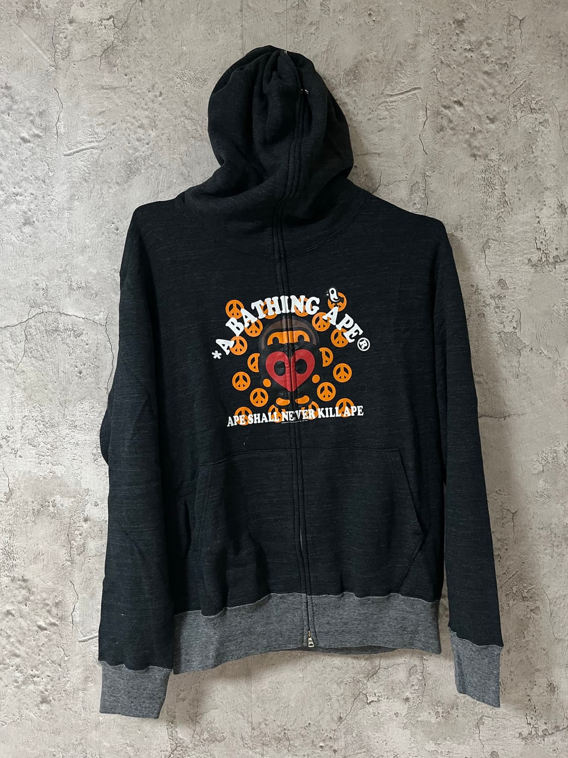 베이프 아카이브 베이비 마일로 후드집업 상품이미지1