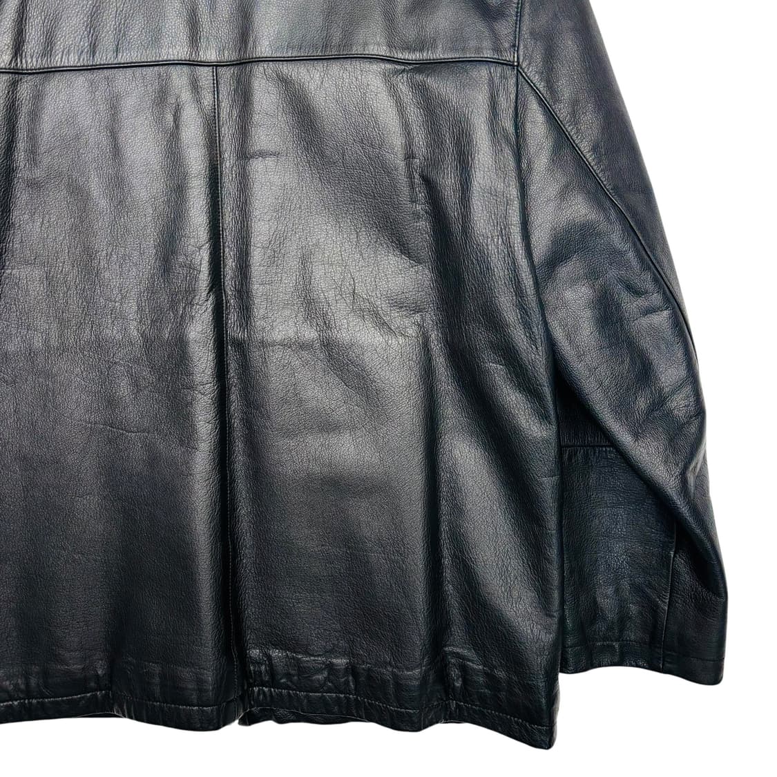 Tipicosi 티피코시 블랙 카우 레더 자켓 L 상품이미지6