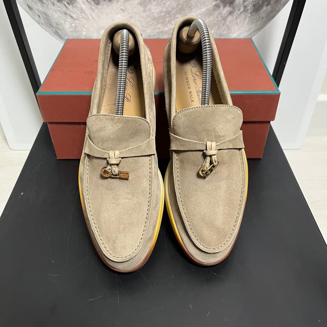 정품 38) 로로피아나 썸머워크 로퍼 240~245 상품이미지3