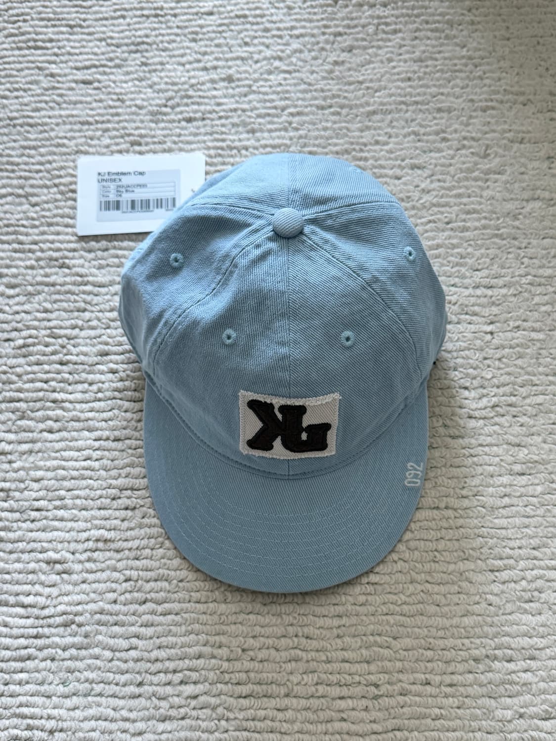 (새상품) 기준 - KJ 엠블럼 볼캡 상품이미지1