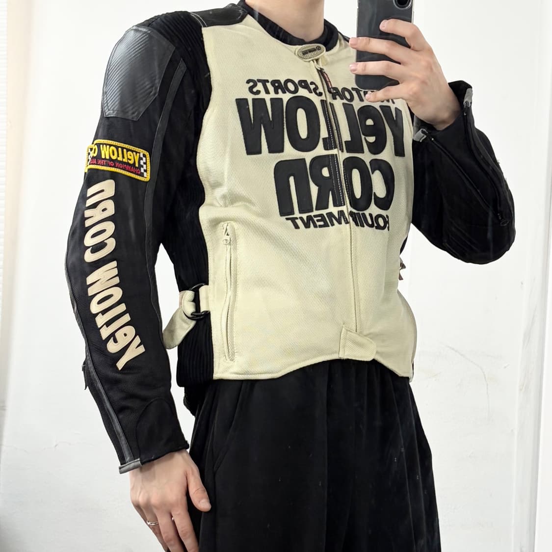 옐로우콘 모터사이클 레이싱 자켓 상품이미지2