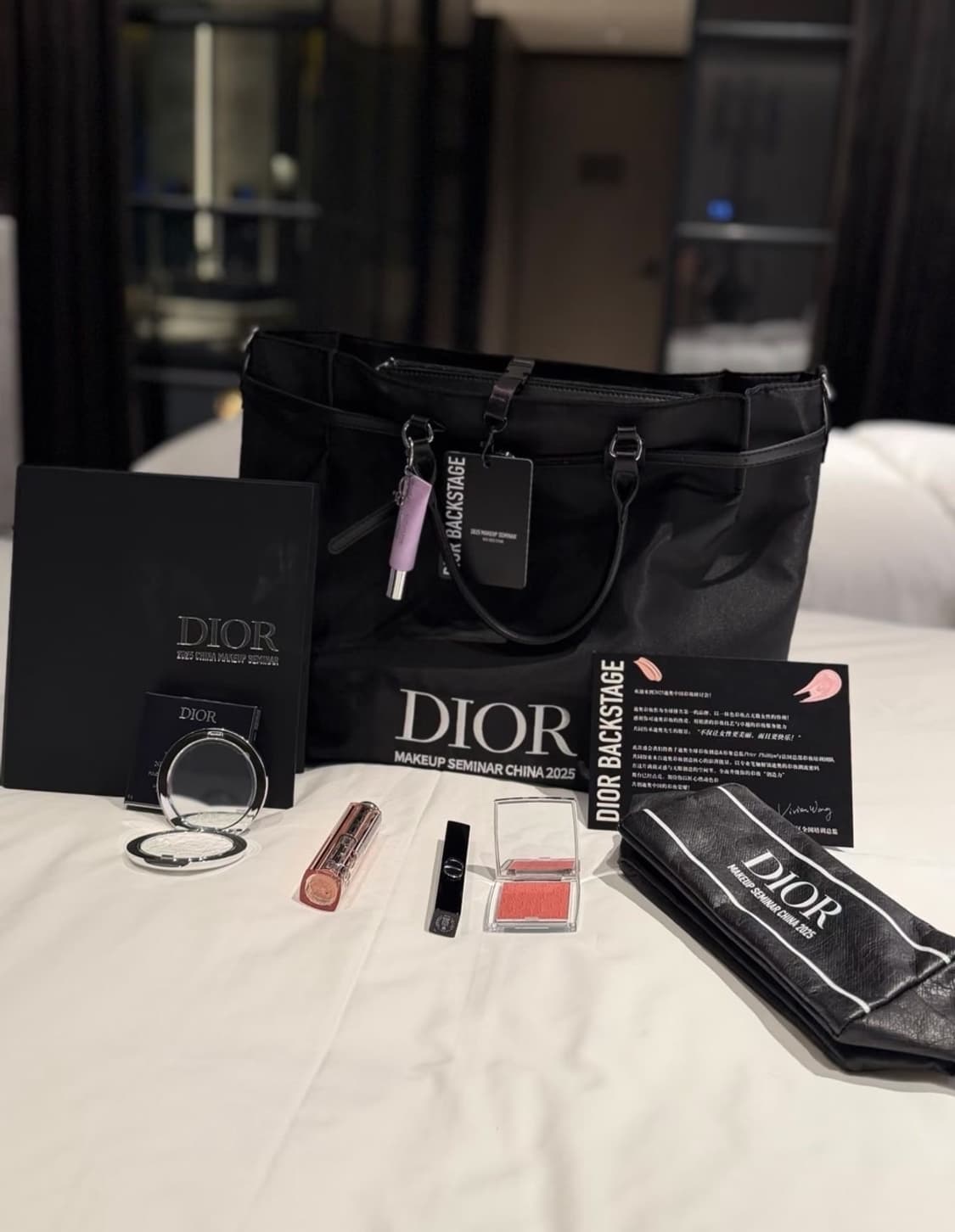  디올뷰티 메이크업 세미나 프리미엄 토드백 백팩 쇼퍼백 상품이미지3