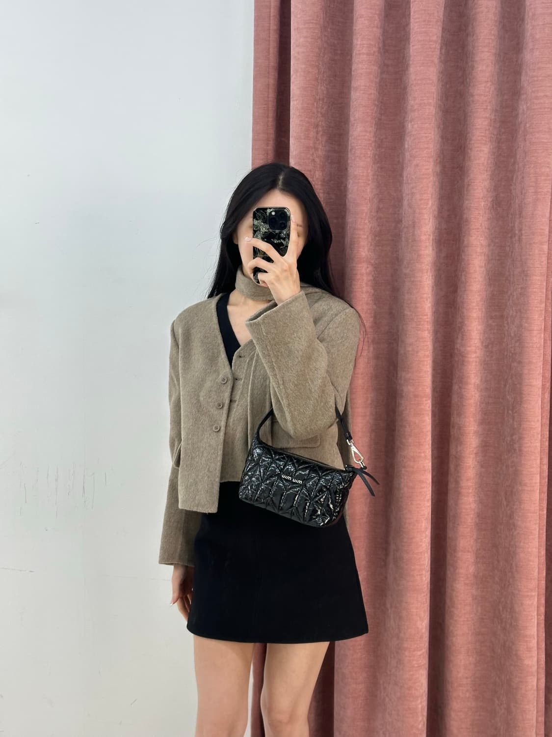 [정품] 미우미우 마테라쎄 스피릿 은장 블랙 상품이미지8