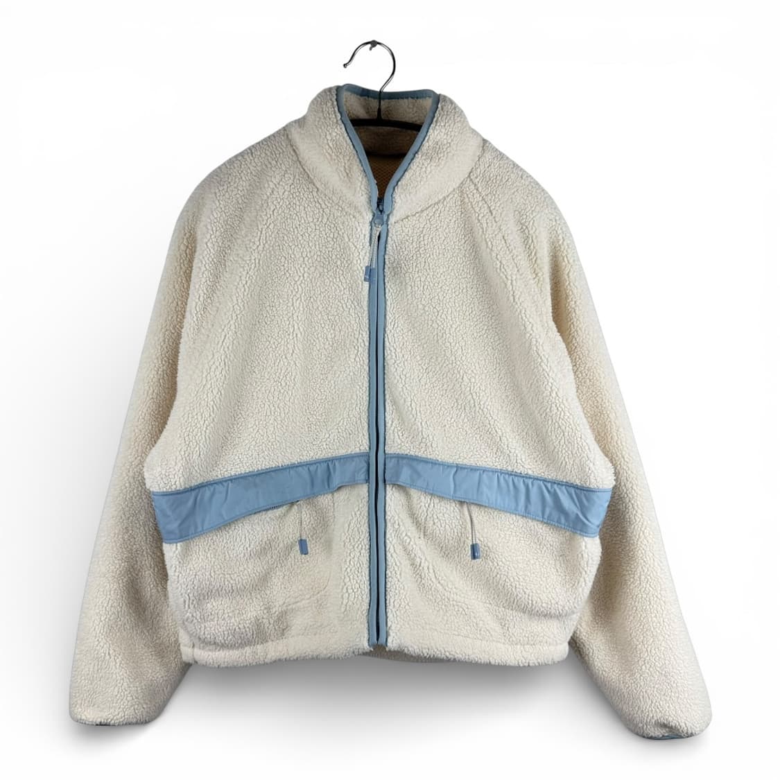 S) 젝시믹스 양털 플리스 집업 자켓 아이보리 상품이미지1