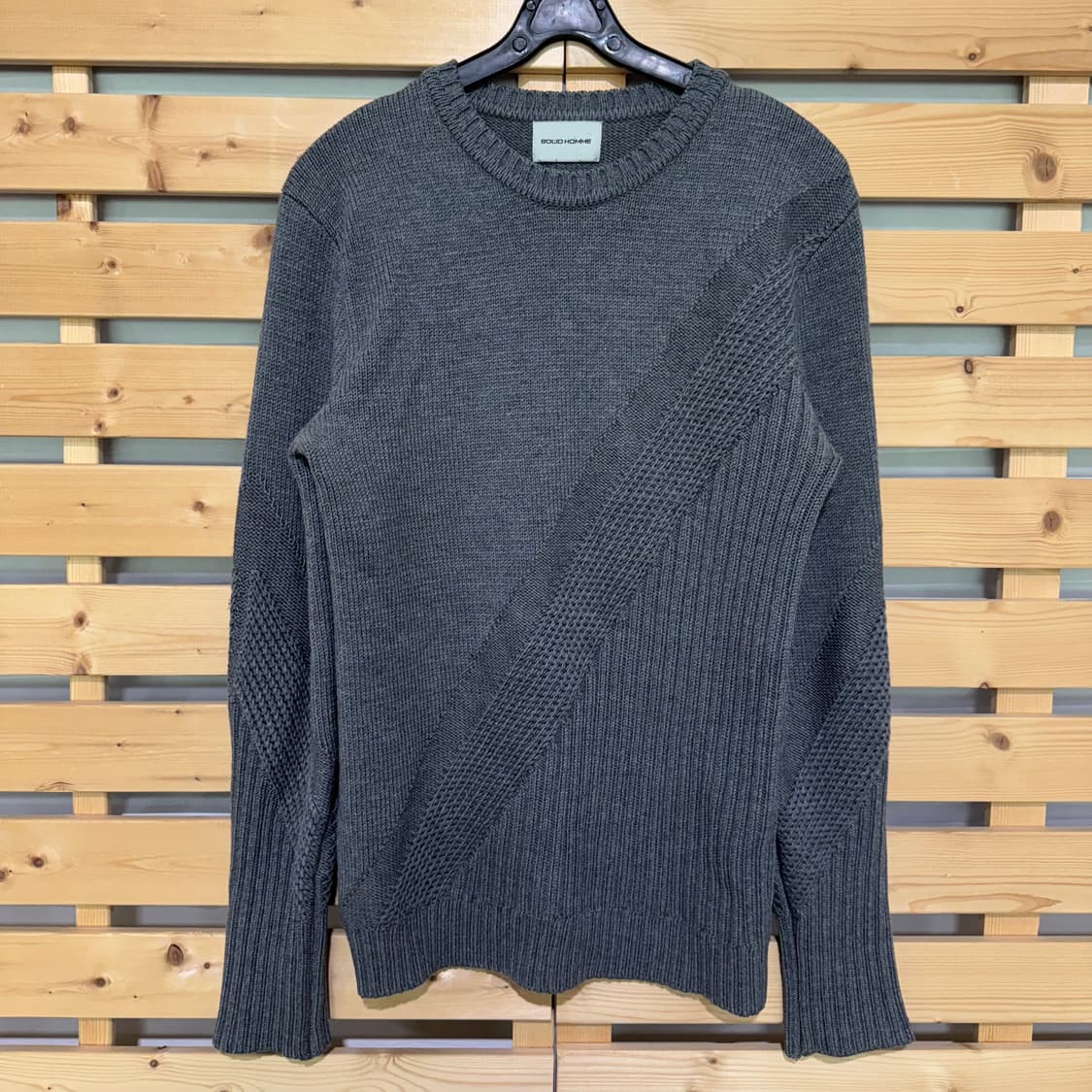 솔리드옴므 니트 상품이미지1