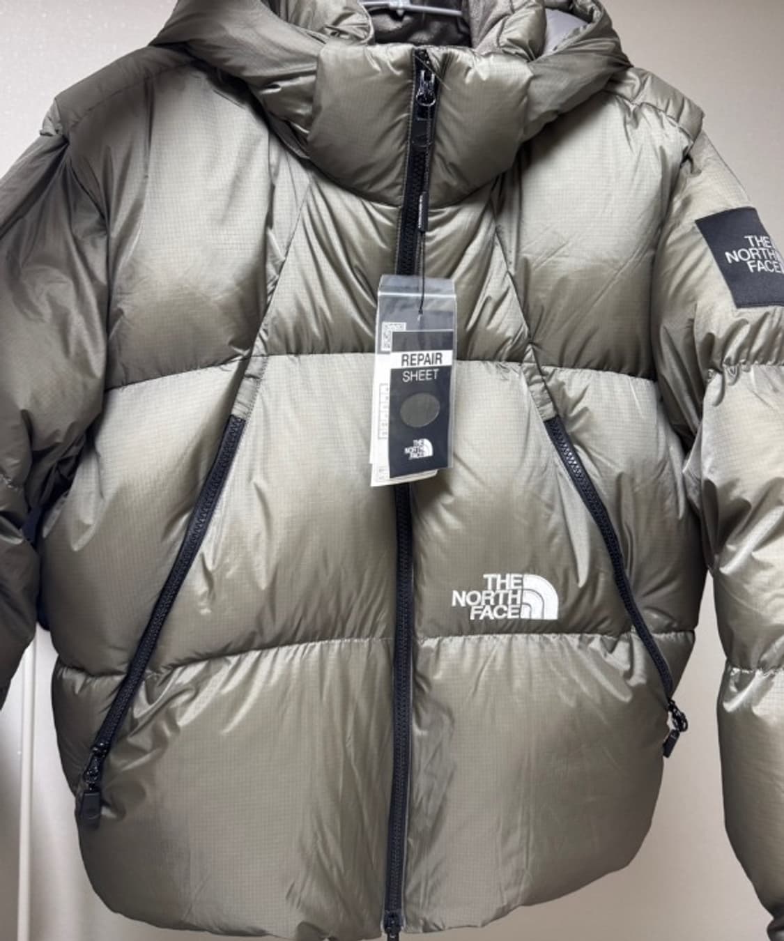 노스페이스 프로젝트 다운 브라운 상품이미지3
