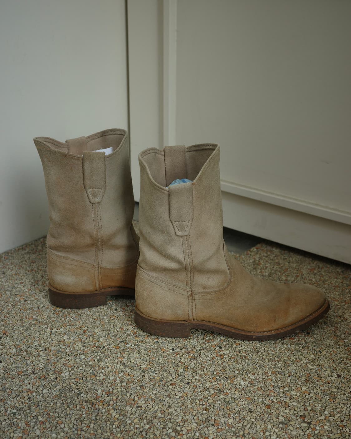 70-80’s 빈티지 스웨이드 페코스 부츠 상품이미지3